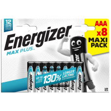 Batterie Alkali Energizer Max Plus AAA LR03 1.5V (1 Blister = 8 Stück)