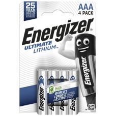 Batterie Lithium Energizer Ultimate LR03 1.5V (1 Blister = 4 Stück)