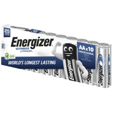 Batterie Lithium Energizer Ultimate LR6 1.5V (1 Pack = 10 Stück)