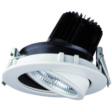 EB-LED-Downlight DOTLUX TURN 46 W 4000K 40° weiss