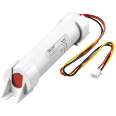 Hochtemperatur-Akku Tridonic LiFePO4 2A 3.6Ah mit Flachstecker 5 Stück