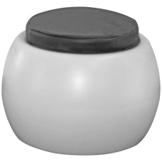 Hocker ELBRO BOO CHAIR IP55 570x400mm weiss