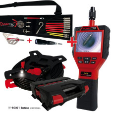 Inspektionskamera-Set RUNPOCAM RC2 30m und Schubstangen-Set RUNPOSTICKS Comfort
