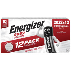 Knopfzelle Lithium Energizer CR2032 3V Box à 12 Stück