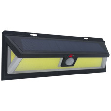 LED-Wandleuchte SOL WL 700 PIR 1.3W 700lm 6000-7000K IP65 298x105x47.5mm schwarz