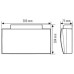 Notleuchte ESYLUX SLF LEDi SC/C Wandmontage mit Akku
