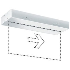 Notleuchte ESYLUX SLX 24 LEDi Display 8h weiss