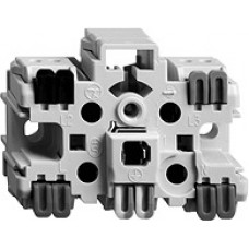 Steckdose,T15,Feller,10A Einsatz,Standard,Steckklemme AP-X Steckdose,T15,Feller,10A Einsatz,Standard,Steckklemme AP-X