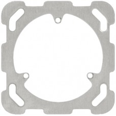 Befestigungsplatte,1x1,Hager 77x77mm,für 3xT13
