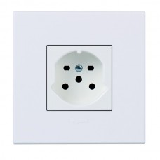 UP-Steckdose T15 Arteor weiss 10A 92x92mm Steckklemmen