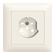 UP-Frontset 1xT15 EDIZIOdue colore 88x88mm
