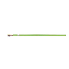 Bus Kabel 2x2x0.8 halogenfrei grün Eca - Länge 1000m