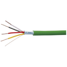 Kabel Hager KNX J-H(St)Hh 2x2x0.8mm halogenfrei grün Ring L 100m B2ca s1 d1 a1 Kabel Hager KNX J-H(St)Hh 2x2x0.8mm halogenfrei grün Ring L 100m B2ca s1 d1 a1
