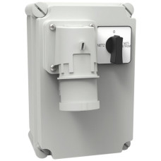 AP-Notstrom-Einspeisung Bals mit Umschalter 16A 5P 50V 1h IP44 276x184x236mm