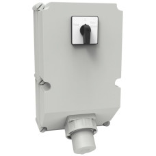 AP-Notstrom-Einspeisung Bals mit Umschalter 63A 5P 50V 1h IP67 460x276x228mm