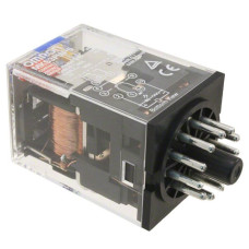 Industrierelais 10A 3 Wechsler LED und mech. Schaltstellungsanzeige