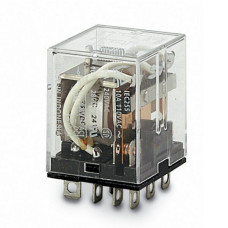 Industrierelais Leiterplattenausführung 11-pin 3PDT 10 A 24 VDC