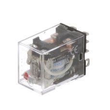 Industrierelais steckbar 2 Wechsler 10 A LED Indikator RC circuit 100/110
