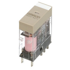 Industrierelais steckbar 2 Wechsler 5 A mechanical indicator 120 VAC