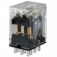 Industrierelais steckbar 3 Wechsler 5 A mech. & LED Indikator