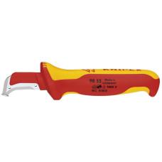 Abmantelungsmesser KNIPEX VDE mit Gleitschuh 155mm