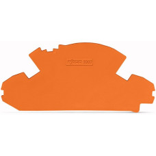Abschluss-Zwischenplatte WAGO 1.5mm orange - 1 Stück