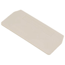 Abschluss-/Zwischenplatte Weidmüller ZAP/TW 2 66x30.5mm beige - 1 Stück