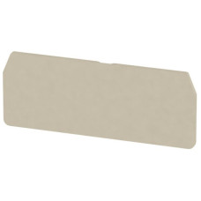 Abschluss-/Zwischenplatte Weidmüller ZAP/TW 3 79.4x30.5mm beige - 1 Stück