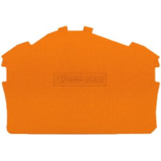 Abschluss/Zwischenplatte WAGO TOPJOB S 0.8mm orange - 1 Stück Abschluss/Zwischenplatte WAGO TOPJOB S 0.8mm orange - 1 Stück