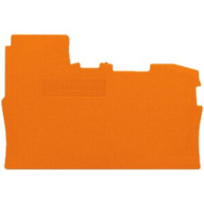 Abschluss/Zwischenplatte WAGO 0.8mm orange - 1 Stück