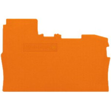 Abschluss/Zwischenplatte WAGO 0.8mm orange - 1 Stück Abschluss/Zwischenplatte WAGO 0.8mm orange - 1 Stück