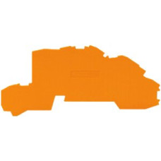 Abschluss/Zwischenplatte WAGO orange - 1 Stück