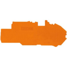 Abschlussplatte WAGO 1mm orange - 1 Stück