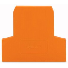 Abschlussplatte WAGO 2.5mm² orange - 1 Stück