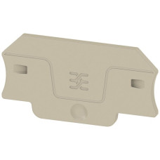 Abschlussplatte Weidmüller ALEP 2C 2.5mm² 55x29x2.1mm beige - 20 Stück