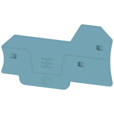 Abschlussplatte Weidmüller ALEP 3C 2.5mm² 66.3x40.5x2.1mm blau - 20 Stück