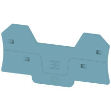 Abschlussplatte Weidmüller ALEP 4C 2.5mm² 77.6x40.5x2.1mm blau - 1 Stück