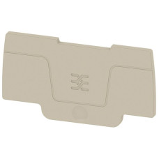 Abschlussplatte Weidmüller ASEP 2C 2.5 56.9x2.1mm beige - 1 Stück