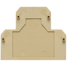 Abschlussplatte Weidmüller DK4Q 54x1.5mm beige - 1 Stück