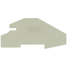 Abschlussplatte Weidmüller PAP PDL4S 100x1.5mm beige