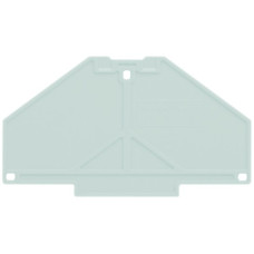 Abschlussplatte Weidmüller PAP PRV/PPV4 70x3mm grau - 10 Stück