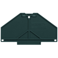 Abschlussplatte Weidmüller PAP PRV/PPV4 70x3mm schwarz - 10 Stück