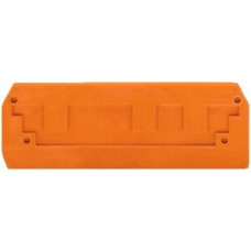 Abschlusswand WAGO 10mm² orange für F 284-681/684 - 1 Stück