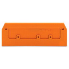 Abschlusswand WAGO 2.5mm orange - 1 Stück