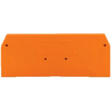 Abschlusswand WAGO 2.5mm² orange - 1 Stück
