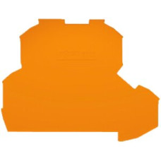 Abschlusswand WAGO TopJob-S orange 2P zu Serie 2002 - 1 Stück