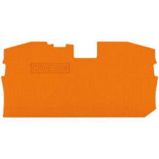 Abschlusswand WAGO TOPJOB-S orange 2P zu Serie 2016 - 1 Stück