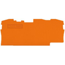 Abschlusswand WAGO TOPJOB-S orange 3P zu Serie 2006 - 1 Stück