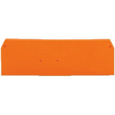 Abschlusswand WAGO für 280-633 orange - 1 Stück