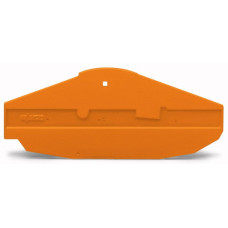 Abschlusswand orange - 10 Stück